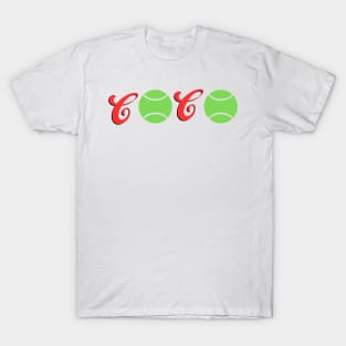 Coco gauff T-Shirt